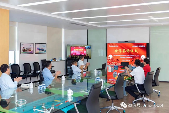 PA集團中國機器人與泰國GSA合作簽約，攜手并進！